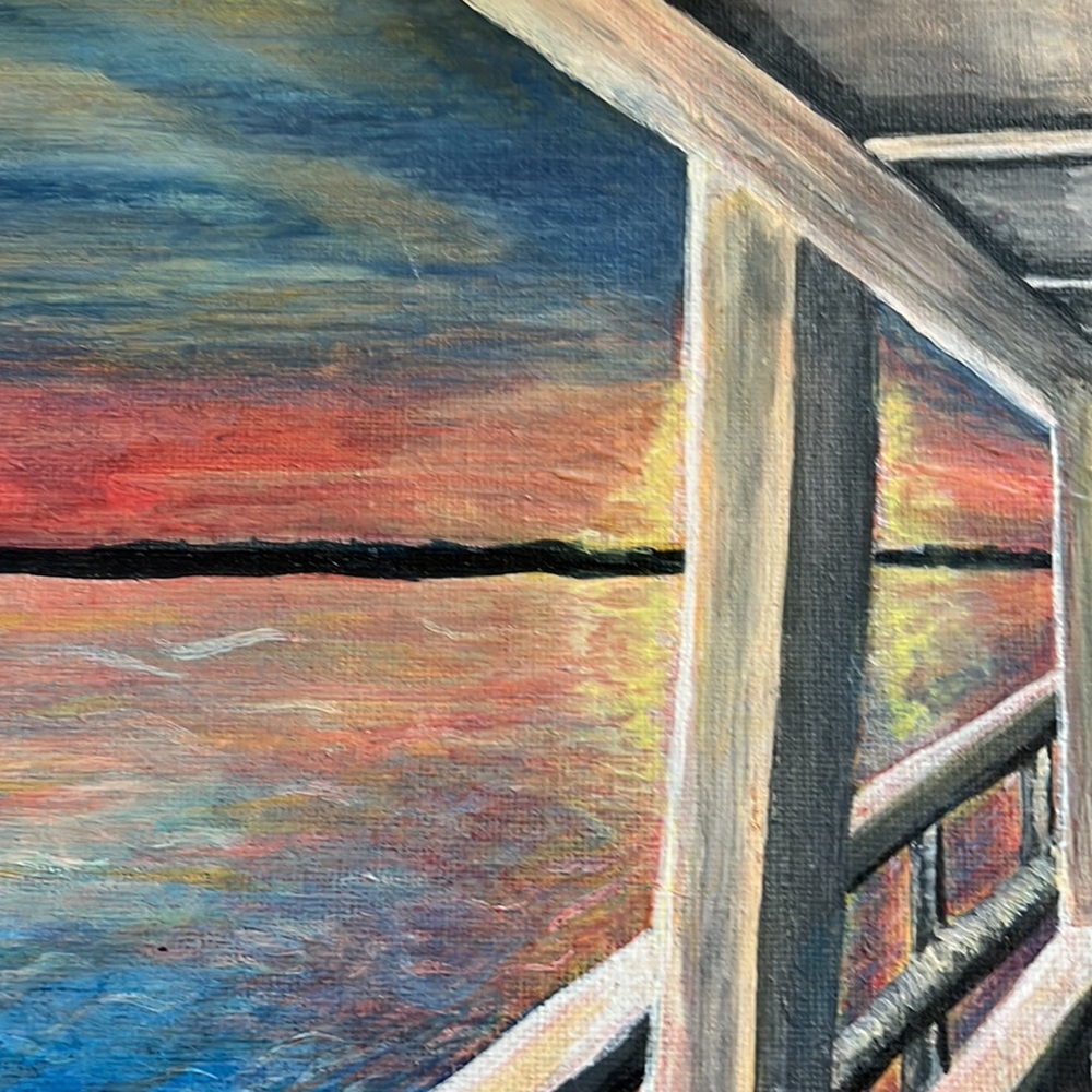 Sunset at Sea Painting - Picture 7 of 10